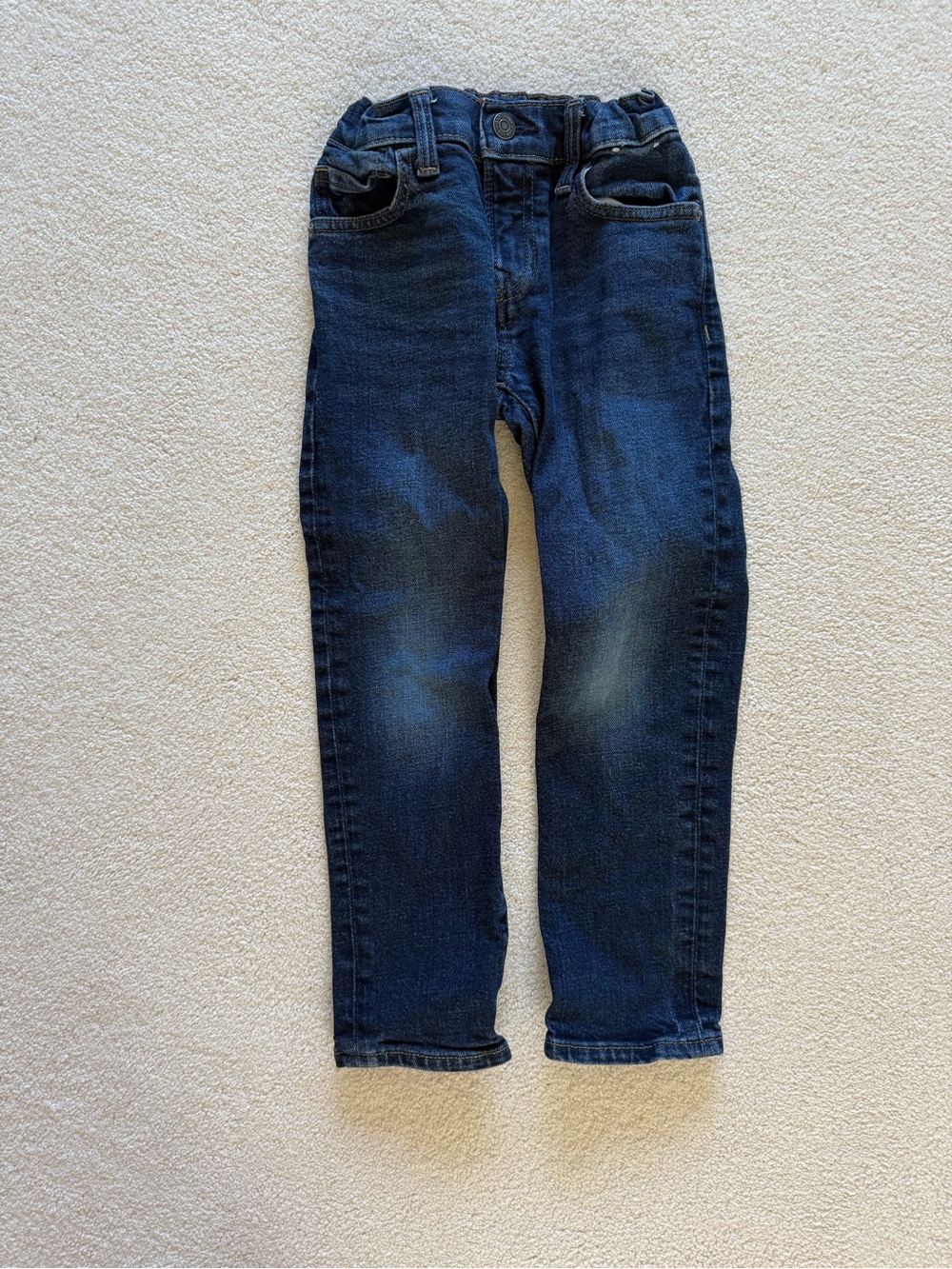 Boys Gap Size 6 Blue Slim Fit Jeans